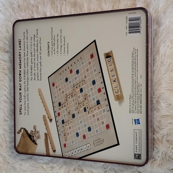 Scrabble Nostalgia Edition - Picture 2 of 3